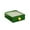 Green#2, variant on Desktop Storage Organizer Drawer Style Stackable Plastic Desk Stationery Box Small Office Supply Sorter for Pens Cosmetics Accessories Foyer Entryway Key Holder Rack 7.9 x 7.9 x 3 Inch White