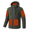 thumbnail image 2 of Fesfesfes Outdoor Warm Puffer Jacket for Men and Women Heated Jacket For Riding Skiing Fishing Charging Via Heated Coat Hoodie Jacket Clearance, 2 of 4