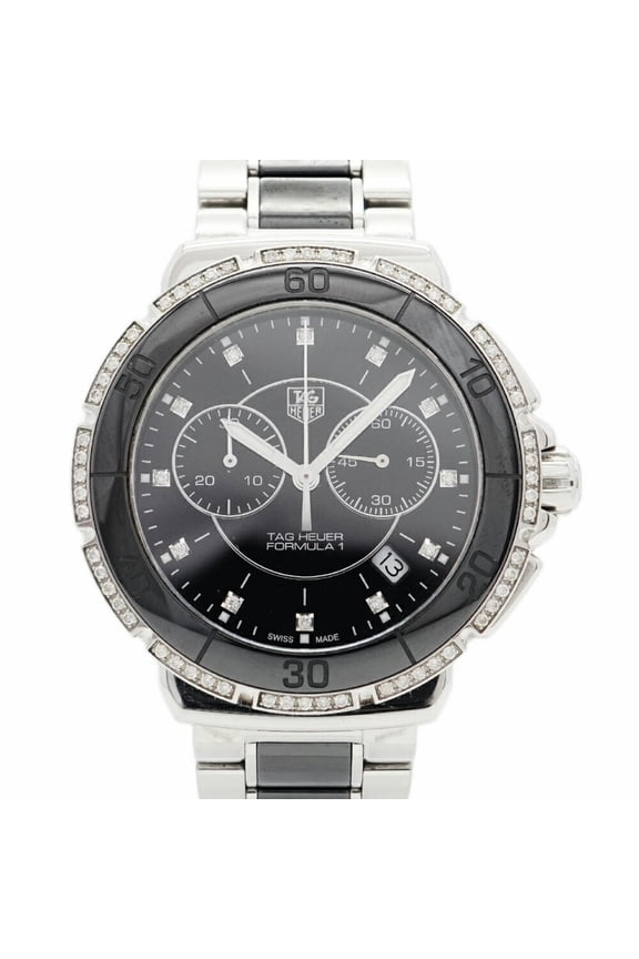 Pre-Owned TAG Heuer Formula 1 CAH1212 Black Dial Men's Watch