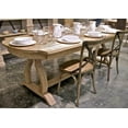 thumbnail image 2 of 2xhome Walnut Mid Century Modern Farmhouse Cross Back Chair With X Back Assembled Solid Real Wooden Frame Antique Style Dining Chair Side Armless For Accent Kitchen Task Work Desk, Set of 1, 1 piece, 2 of 9