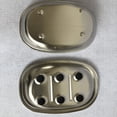 thumbnail image 3 of Kearding Barra de acero inoxidable Recableght, soporte para jabonera, diseño hueco, drenaje de agua, encimera, ducha, bandeja de almacenamiento de Juegos de accesorios de baño Kearding JJ65307-00, 3 of 6