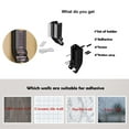 thumbnail image 2 of COOLHOOD Wall Mounted Battery Holder Vertical Organizers Case Convenient Storage Container for &AA Combos Batteries Holder, 2 of 3