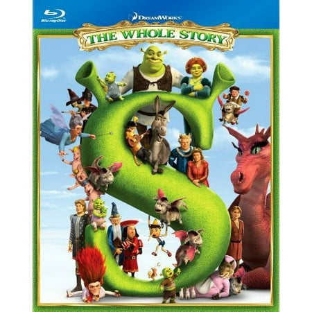 Shrek: The Whole Story Quadrilogy - Shrek / Shrek 2 / Shrek The Third / Shrek Forever After (Blu-ray) (Widescreen)