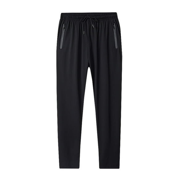 Pants For Men Solid Sports Leisure Trousers Fitness Loose Running Training Leg Guard Pants Trousers Ninth Pants