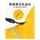 thumbnail image 3 of Zhuge Chubasquero impermeable para perros, ropa de lluvia ligera, reflectante y ajustable para mascotas con capucha tipo poncho, L, amarillo, 3 of 4