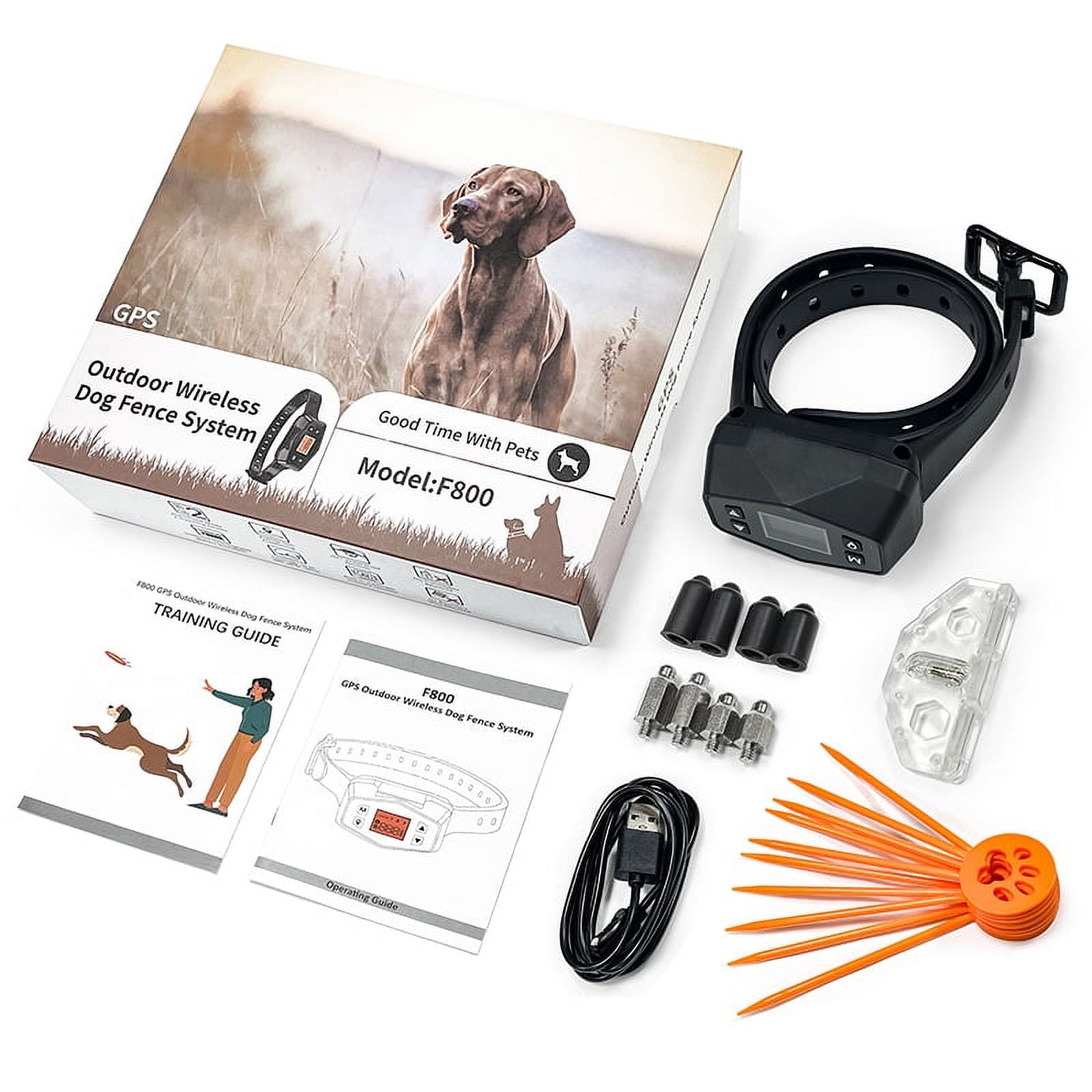 Wireless dog fence system with sale gps