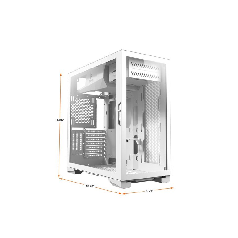 【美品】Antec P120 Crystal White Antec P120 Crystal White TG ATX Case w/ Free Mousepad