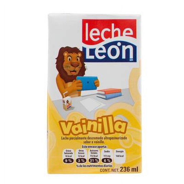 Leche León sabor vainilla 236 ml