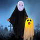 thumbnail image 5 of RKSTN halloween decroations Halloween Ghost Hanging Ghost Hanging Luminous Pumpkin Lantern Shopping Mall Shop School, Courtyard, Indoor And Outdoor Decoration Decorative Ornaments, 5 of 8