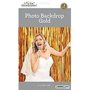 Celebrate Photo Backdrop Gold Foil