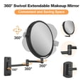 thumbnail image 4 of Espejo de maquillaje con aumento de pared FFowCye 8 1X/10X, 4 of 7