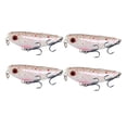 thumbnail image 1 of Soidarity 4 piezas de cebo de plástico de simulación de agua salada señuelos de agua dulce agua de mar Crankbait Rock pesca Swimbait suministros Pescar tipo 6 Soidarity OD023293-06, 1 of 6