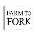 thumbnail image 2 of Creative Products Farm to Fork 20 x 16 Canvas Wall Art, 2 of 5