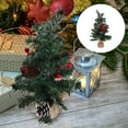 thumbnail image 6 of Entireivity 1pc Mini Christmas Tree Adornment Desktop Ornament Home Decor Xmas Tree, 6 of 8