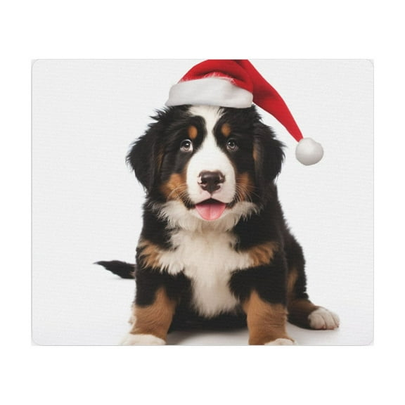 DistinctInk Mouse Pad - 1/4" Foam Rubber - Bernese Mountain Dog Puppy