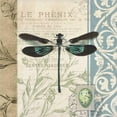thumbnail image 3 of Grey, Jace 20x20 Black Modern Framed Museum Art Print Titled - CART dragonfly, 3 of 5