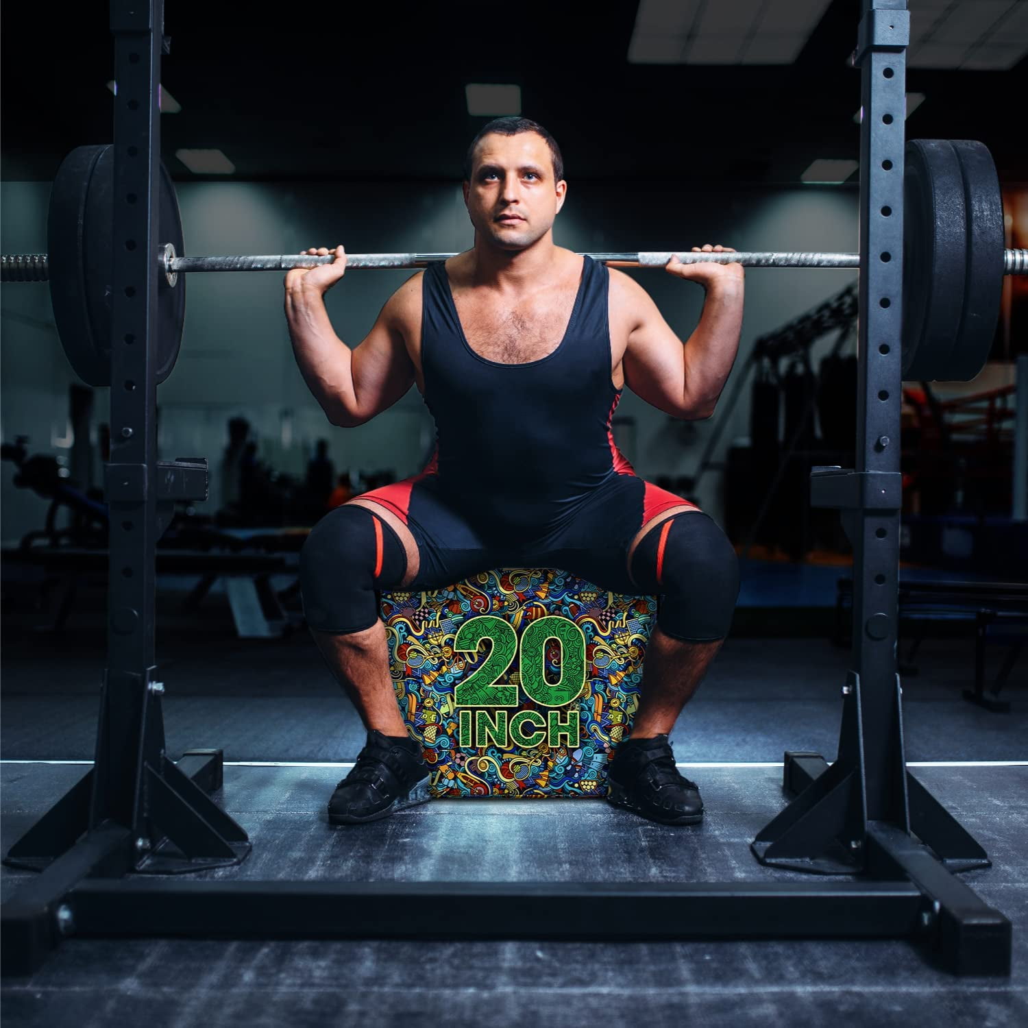 Enhance your strength training routine with the versatile and essential Yes4All Foam Plyo Box. From traditional box jumps to a variety of exercises such as box push-ups, lunges, and dips, this training tool is perfect for improving jumping ability, foot speed, agility, strength, power, and explosiveness. Safety is a top priority with its soft foam padding that protects joints, a durable PVC cover to prevent slipping, and easy customization at three different difficulty levels.