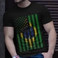 thumbnail image 2 of Brazil Brasil Soccer Usa America Flag Jersey Men Women Men Women Tshirt Graphic Print Unis, 2 of 6