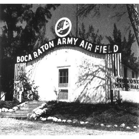 LAMINATED POSTER Boca Raton Army AirfieldProvost Office Poster Print 24 x