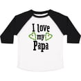 thumbnail image 3 of Inktastic I Love My Papa Hearts Boys or Girls Toddler T-Shirt, 3 of 5