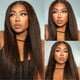 thumbnail image 2 of Hair Bundles CALNESHIA Kinky Straight 100% cabello brasileño, 2 of 6