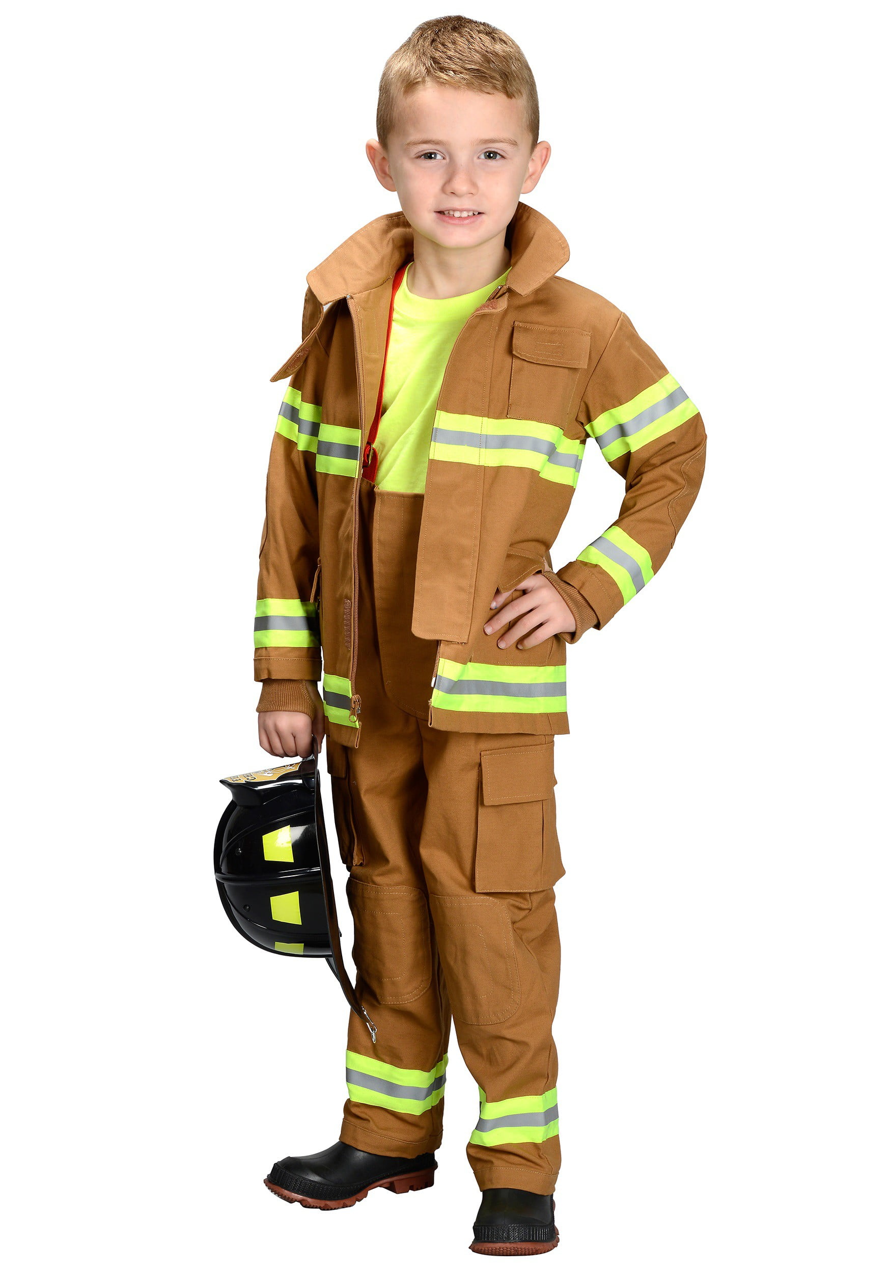 child's fireman dressing up outfit