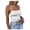 White, variant on Undershirts for Women Lace Women's Fabric Slim Crop Backless Club Top Imitated Up Fit Party Silk Women's Blouse Women Top Loose Sleep Shorts Big Crop All Lace Tops for 3xl Beach Volleyball Tops