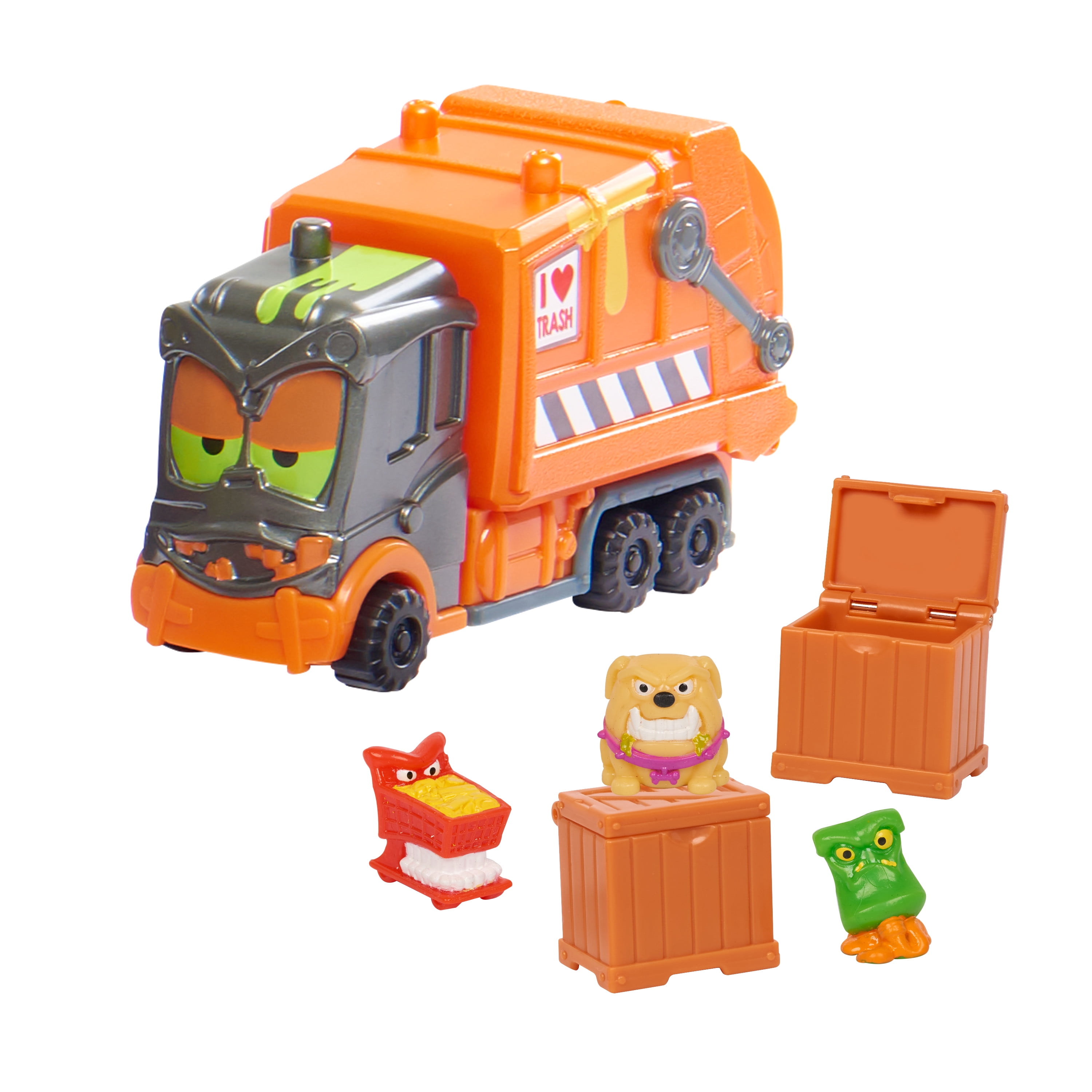 Smash Crashers Trucks and Collectibles Surprise Box Unboxing Toy Review 
