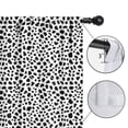 thumbnail image 4 of Blackout Kids Curtains,Dalmatian Spots Black Pattern Children's Insulated Curtains Set Of 2,Bedroom Essentials,Toddler Room Decor 52"x63", 4 of 5
