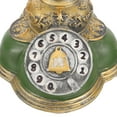 thumbnail image 3 of VERDANVERSE vintage telephone shape desktop ornament Retro Telephone Green Resin 1Set, 3 of 8