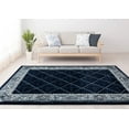 thumbnail image 3 of United Weavers Drachma Kengsley Transitional Border Area Rug, Navy, 7'10" x 7'10", 3 of 5