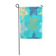 thumbnail image 1 of JSDART Childish Pattern Stars Raster Cute Water and Sand Colors Garden Flag Decorative Flag House Banner 12x18 inch, 1 of 1
