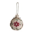 thumbnail image 1 of Vikakiooze 2022 Christmas Linen Pendant Printing Five-pointed Star Christmas Tree Shopping Mall Decorations Christmas Decorations, 1 of 1