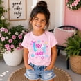 thumbnail image 2 of First Grade Shirt for Girls Trendy Floral Pennant Flag Back to School 1st Grade Girl Tee Pink Shirt Youth Large, 2 of 8