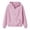 Light Pink*, variant on RUTAYY Women's Zip Up Hoodie Long Sleeve Solid Color Dual Front Pocket Hooded Jacket Light Pink