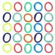 thumbnail image 1 of EeaseMX 100 gomas elásticas para el pelo, de alta elasticidad, para adultos y niños (colores variados), 1 of 8