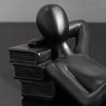 thumbnail image 5 of Sculpture Modern Art Ornament Home Office Decor Craft Black D, 5 of 5