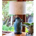 thumbnail image 3 of HomeRoots 470187 16 in. Throwback Drum Linen Lampshade White, 3 of 9