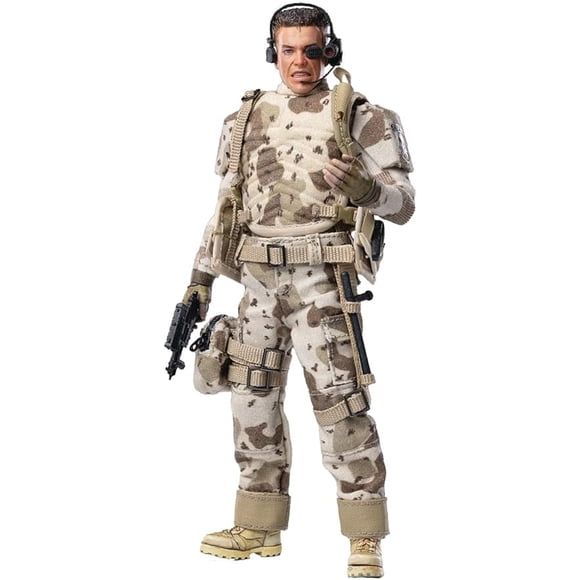 Hiya Toys Universal Soldier Luc Deveraux 1/12 Figure