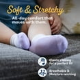thumbnail image 2 of Fruit of the Loom Toddler Low-Cut Socks, 10-Pack, Size 6M-5T, 2 of 6