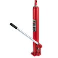 thumbnail image 2 of Hydraulic Long Ram Jack, 4 Tons/8818 lbs Capacity, with Single Piston Pump and Flat Base, Manual Cherry Picker w/Handle, for Garage/Shop Cranes, Engine Lift Hoist, Red, 2 of 7