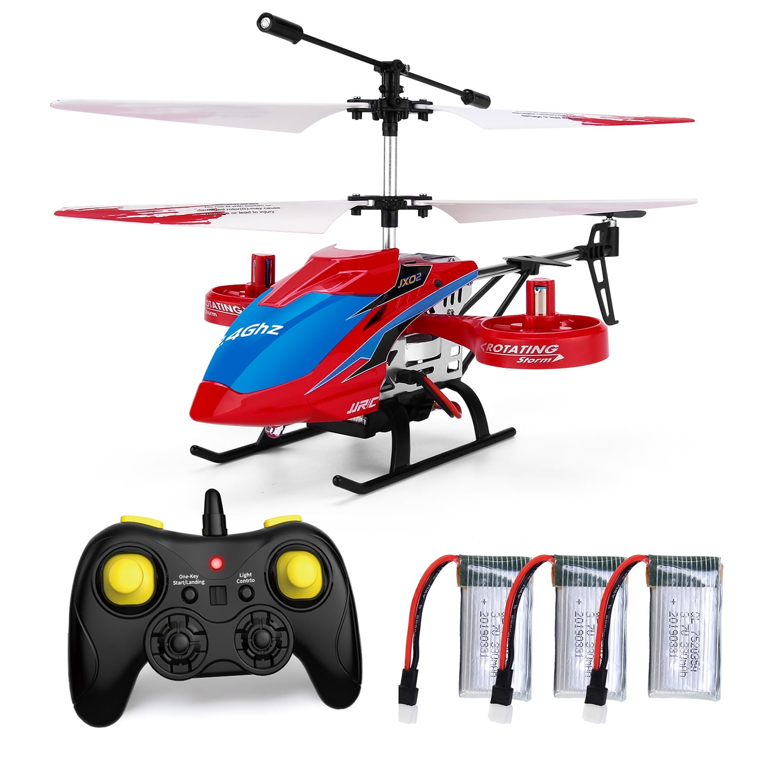 JJRC JX02 RC Helicopter 2.4G 4CH Remote Control Drone Beginner