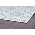 thumbnail image 5 of 6ft Round Water Resistant, Indoor Outdoor Rugs for Patios, Front Door Entry, Entryway, Deck, Porch, Balcony | Outside Area Rug for Patio | Cream, Damask | Size: 5'3'' Round, 5 of 6