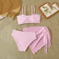 thumbnail image 6 of Edvintorg Girls Bathing Suit 3 Piece Swimsuit Adjustable Straps Swim Bikini Top with Bottom Cover Up Skirt Teen Clothes Size 7-16, 6 of 6