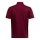 thumbnail image 3 of Polo de golf Under Armour Tech para hombre, color cardenal/negro, 3 of 4