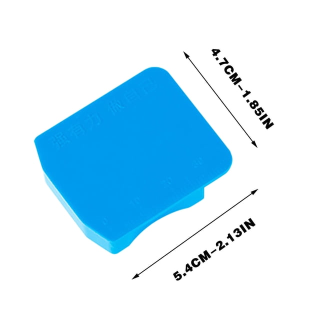 Stitch Car Accessories Flat Car Plastic Magnet Standard Fabric Roll Protector with Scale Multifunctional Locator Sewing Machine Accessories