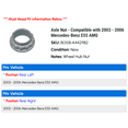 thumbnail image 2 of Axle Nut - Compatible with 2003 - 2006 Mercedes-Benz E55 AMG 2004 2005, 2 of 2