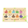 thumbnail image 2 of Dinosaur Magnetic Maze Board - Montessori Fine Motor Skills Color Sorting Counting Puzzle for Family Learning Fun, 2 of 7