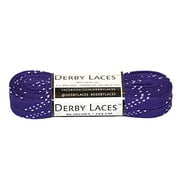 Derby Laces Purple - Flat, 10mm Wide, for Boots, Skates, Roller Derby, and Hockey Skates (84 pouces / 213 cm)