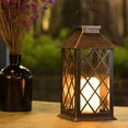 thumbnail image 5 of Specollect Clearance 1Pcs Solar Lantern,Outdoor Garden Hanging Lanterns,lumens Waterproof LED Flickering Flameless Candle Mission Lights for Table,Outdoor,Party Delicate Decorative, 5 of 5